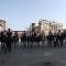 I Cavalieri schierati in piazza Castello