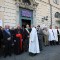 Le autorità davanti davanti la chiesa di San Lorenzo