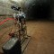 La bicicletta che permetteva di illuminare il rifugio