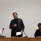 Un momento della conferenza stampa con Danilo Eccher, Alessandro Rabottini e Rosanna Maggio Serra