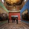 L'allestimento nell'Aula della  Camera Italiana
