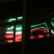 Riflessi della Mole in tricolore