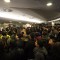 La metropolitana presa d'assalto