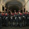 I granatieri si preparano per lo spettacolo in piazza San Carlo