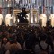 Le fanfare in piazza Palazzo di Città