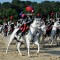 Il carosello storico del Reggimento a cavallo dei Carabinieri