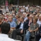 Il pubblico presente in piazzale Valdo Fusi