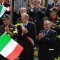 Il Sindaco Fassino assiste alla sfilata dei Vigili del Fuoco
