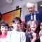 Il sindaco Piero Fassino e i piccoli allievi