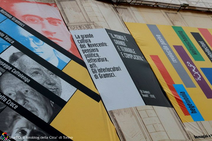 Lo sguardo di Gramsci su piazza Carlina