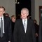 L'arrivo di Piero Fassino e Mario Monti al Teatro Regio