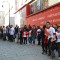 La catena umana organizzata in occasione della Giornata Mondiale contro il Razzismo