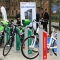 La stazione Tobike con le bici elettriche