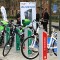 La stazione Tobike con le bici elettriche