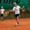 I palleggi con la Pennetta