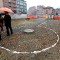 L'area dove verrà costruita la ludoteca