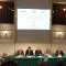 Un momento della conferenza stampa a Palazzo Madama