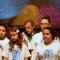 I bimbi dell'Orchestra internazionale per la Pace Pequenas Huellas e il Sindaco Fassino