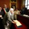 La firma del Libro d'oro