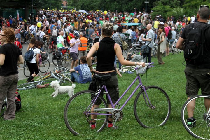 Bike Pride 2012, la grande parata di biciclette per una città a misura d'uomo