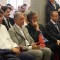 Un momento della consegna ufficiale in Sala delle Colonne