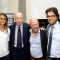 Marta Bechis, il Presidente Maurizio Magnabosco, Marco berry ed il Vice Presidente Giuseppe Sbriglio