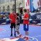 Danilo Gallinari e Nicolò Melli salutano il pubblico torinese