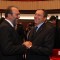 L'Assessore Maurizio Braccialarghe saluta il Ministro Francesco Profumo