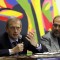 Piero Fassino e Maurizio Braccialarghe durante la conferenza stampa