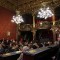 La Sala Rossa durante la celebrazione del Giorno della Memoria