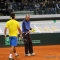 Il coach Barazzutti e Fabio Fognini
