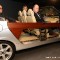 A bordo della Multipla: Lapo Elkann, Benedetto Camerana e Rodolfo Gaffino Rossi