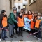 L\'Assessore Pellerino e i bimbi della scuola San Francesco d\'Assisi tagliano il nastro inaugurale