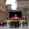 Gustavo Zagrebelsky sul maxi schermo in piazza Carignano
