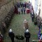 Un momento della cerimonia alla caserma La Marmora di via Asti 22 