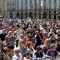 Piazza Castello durante le premiazioni