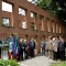 Il PResidente del Consiglio Comunale, Giovanni Maria Ferraris apre la cerimonia di intitolazione del giardino Wiesenthal