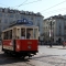 Piazza Castello. Itinerario su tram storico