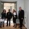 Il vicesindaco Elide Tisi e il presidente di Atc, Elvi Rossi con una delle famiglie che hanno ricevuto le chiavi delle nuove case