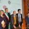 L\'apertura del Salone del Gusto con: Antonella Parigi, Piero Fassino, Carlin Petrini e il Ministro per le Politiche Agricole Maurizio Martina