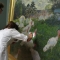 L\'apertura della casse con i quadri di Monet