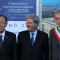 Ban Ki-moon, Paolo Gentiloni e Piero Fassino