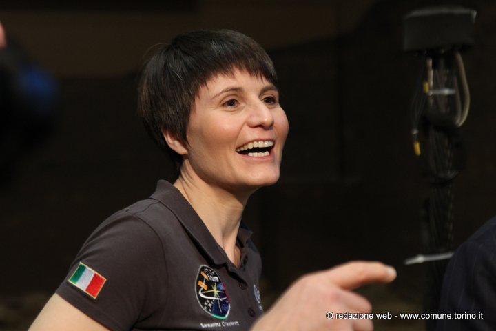 Torino città dello Spazio: incontro con Samantha Cristoforetti