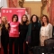 Foto di gruppo alla conferenza stampa di Just the woman I am