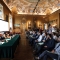 La conferenza stampa nella sala feste di Palazzo Madama