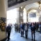 Un momento della commemorazione in piazza Palazzo di Città