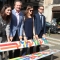 Inaugurate le panchine arcobaleno