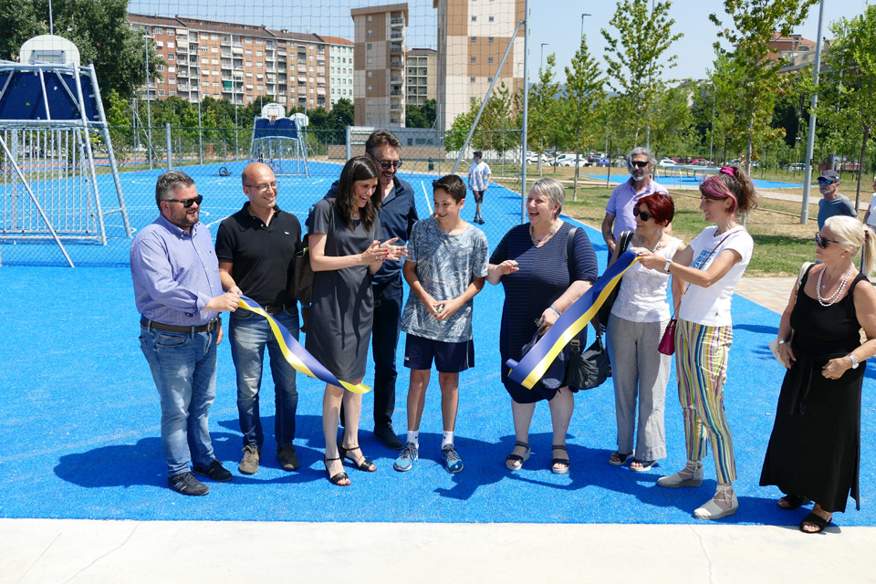 Terminati i lavori del Parco Mennea. Uno spazio dello sport e della frutta
