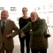 Il collezionista Guido Bertero, la curatrice Margherita Naim e Gianni Berengo Gardin