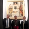 Pietro Zander, curatore della mostra; Roberto Repole, Arcivescovo di Torino e Giovanni Carlo Federico Villa, Direttore di Palazzo Madama